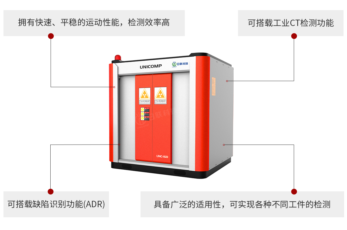 日聯(lián)科技UNC系列工業(yè)無損檢測設備特點